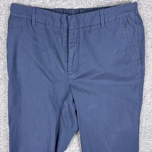 Tommy John The Go Anywhere Pants Mens 34/35 (32x30) Blue Chino Elastic Joggers